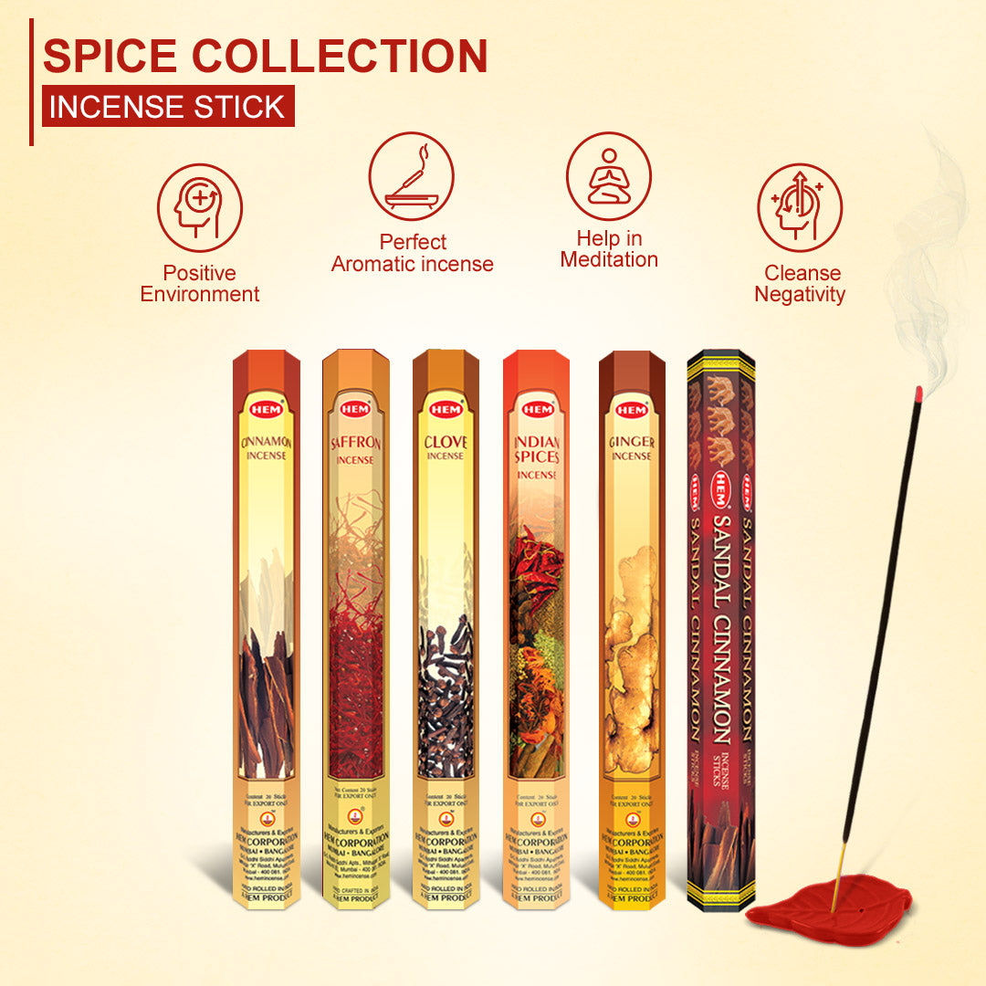 Spice Collection Incense Sticks combo pack of